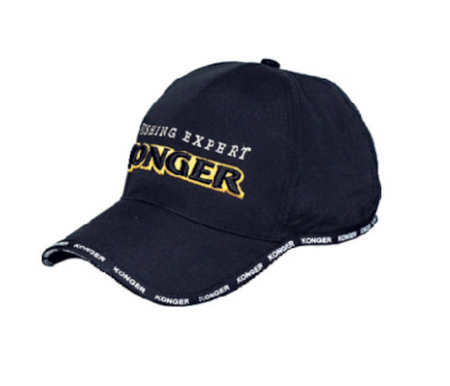 CZAPKA KONGER Z DASZKIEM CZARNA NR.1 ROZMIAR 60 978800011