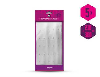 PVA worki z otworami Delphin PVA n'tastic XXL  / 5szt 300x210mm Delphin (101003060)