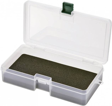 Pudełko na małe przynęty VERSUS pianka 186x103x34 mm przeźroczyste DRAGON JME-SLIT FORM CASE L