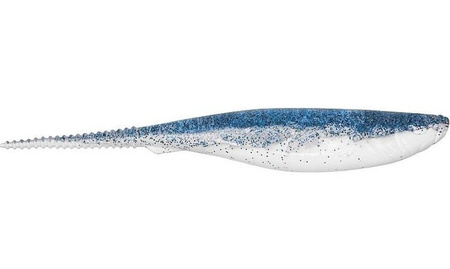Jerkbait  Jerky PRO 5"/12,5cm 5 szt./bag WHITE/CLEAR blue glitter     DRAGON CHE-JK50D-10-960