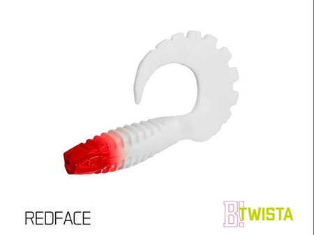 Sztuczna przynęta/guma Delphin TWISTA UVs / 5szt 8cm/BERRY Delphin (101003845)