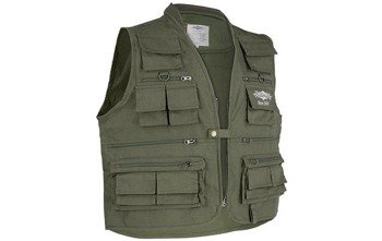 KAMIZELKA WĘDKARSKA ZIELONA XXXL MIKADO UMH-01G-XXXL