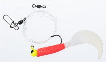 ZESTAW JAXON TWISTER LX1 70MM - HACZYK Z OBCIĄŻENIEM 5X1SZT JAXON AJ-MA16LX1