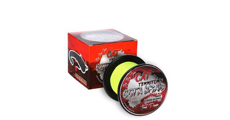 PLECIONKA CAT TERRITORY OCTA BRAID  050 YELLOW 300M MIKADO Z39Y-050