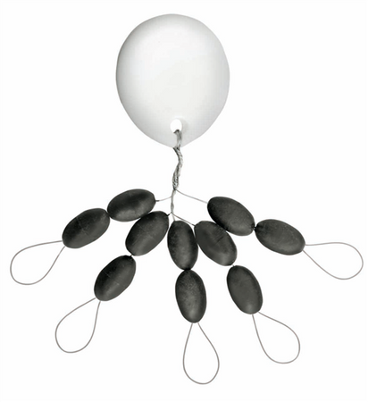 STOPER GUMOWY BALL CZARNY XL OP.5X2SZT DREAD CAT 865000007