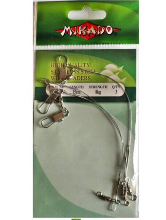 PRZYPON Z KRĘTLIKIEM I AGR.15 CM op.3szt MIKADO ZG030-15