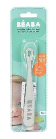 Beaba Łyżeczka silikonowa 4m+ light mist
