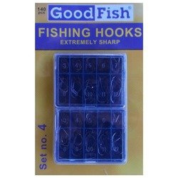 Zestaw haczyków wędkarskich GoodFish A-02-004