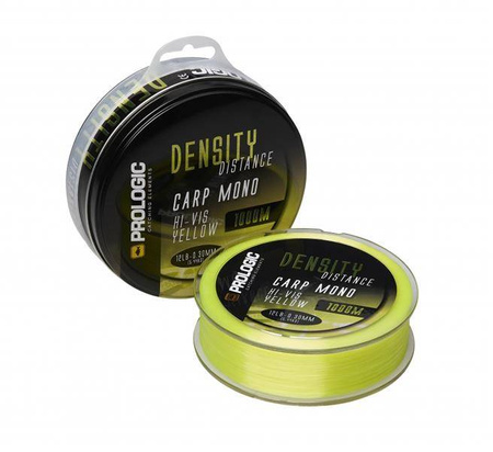 ŻYŁKA KARPIOWA ŻÓŁTA DENSITY DISTANCE 1000M 0.28MM 4.54KG 10LBS HI-VIZ YELLOW (65029)
