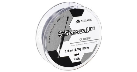 ŻYŁKA - SENSUAL N.G. CLASSIC 0.20mm/7.5kg/150m - TRANSPARENTNA - op.1szp. MIKADO ZSN500-150-020