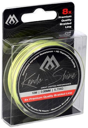 PLECIONKA KENDO SHINE YELLOW 0.12mm\9.62kg\10m - op. 1szp. MIKADO