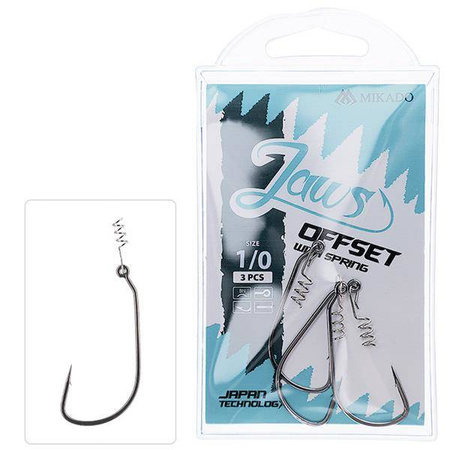 HACZYK - JAWS OFFSET Z WKRĘTEM Nr. 5/0 - op.3szt. MIKADO HJA03-5/0