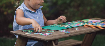 Mudpuppy Puzzle magnetyczne 2w1 Robaki i ptaki 20 elementów 4+