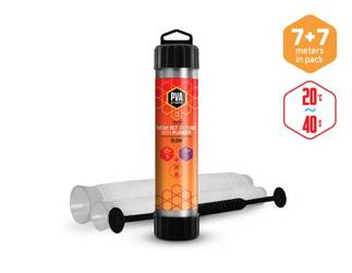 SIATKA PVA n’tastic mesh na tubie ZESTAW 2w1 / 7+7 m 25mm + 35mm / powolne rozpuszczanie Delphin (101002973)