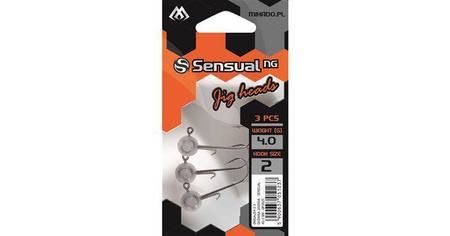 GŁÓWKA JIGOWA - SENSUAL - 25g-6/0 BN - op.20szt. MIKADO OMGAJS25-6/0-20
