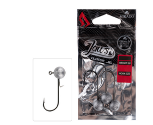 GŁÓWKI JIGOWE JAWS CLASSIC JIG BN 5gr - 6/0 - op.3szt. MIKADO OMGJC-5-6/0-BN