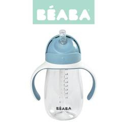 Beaba Butelka - kubek niekapek tritanowa ze słomką 300 ml windy blue