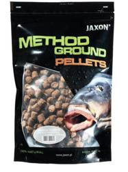 PELLETS JAXON METHOD GROUND 12MM ORZECH TYGRYSI 1KG JAXON FG-PE09