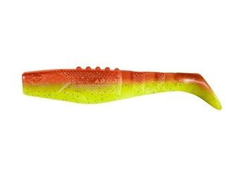 Ripper  Phantail PRO 4"/10cm 3szt./bag black/silver glitter PROMOCJA CHARTRE./ORANGE FLUO DRAGON CHE-PT40D-30-415