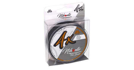 PLECIONKA NIHONTO FINE BRAID  014 BLACK 15M MIKADO Z21B-014