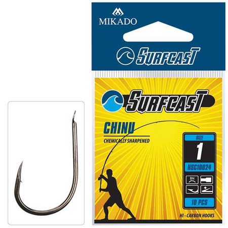 HACZYK SURFCAST - CHINU Nr 1 BN - torebka 10szt. MIKADO HSC10024-1B