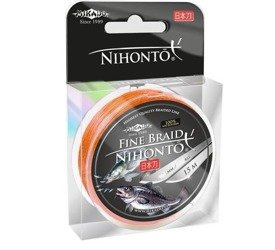 PLECIONKA NIHONTO FINE BRAID  025 ORANGE 15M MIKADO Z21O-025