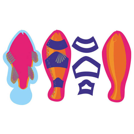 Zestaw kreatywny 4 zwierzęta morskie z papieru 3D 7+, Janod