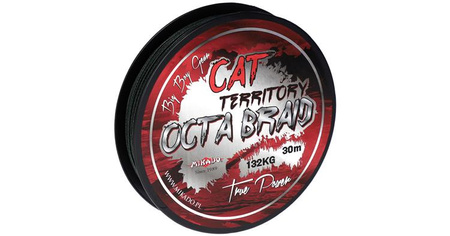 PLECIONKA SUMOWA CAT TERRITORY OCTA BRAID 1.0 GREEN 30M MIKADO Z41G-100
