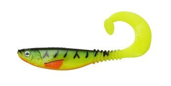 FZ PF STRIKE SHAD CURL T. 6CM / FIRE TIGER / BULK 100 PCS DAM 69529