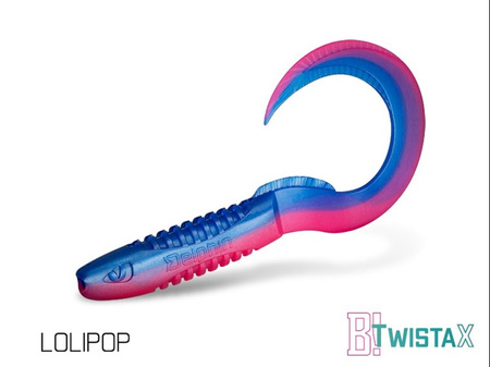 DuoPACK BOX Delphin TwistaX Eeltail UVs / 6x 5szt 15cm/BERRY Delphin (101003945)