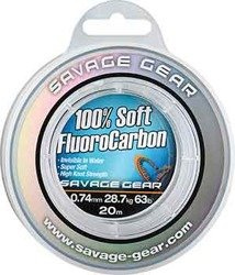 Savage Gear Soft Fluoro Carbon 0.39mm 35m 9.4kg 21lb (54852)