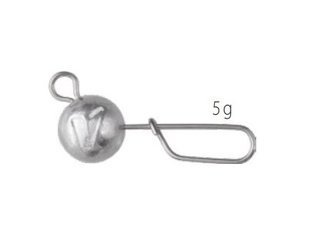 V-Point - główka/cięzarek spinningowy z agrafką 3 szt. agrafka prosta Scandi 5 g    DRAGON PDF-598-050-003