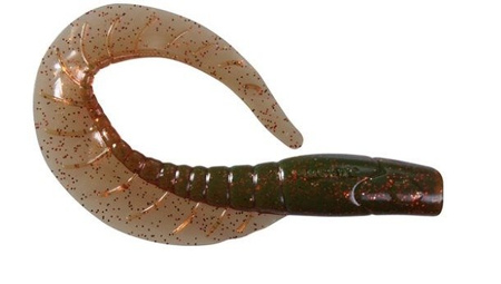 Twister MAGGOT 2,5"/6,5cm 15szt./bag MOTOR OIL red glitter DRAGON CHE-MG25S-36-003