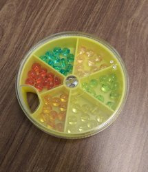 KORALIK PLASTIKOWY MIX KOLOR 6mm KONGER 960000031