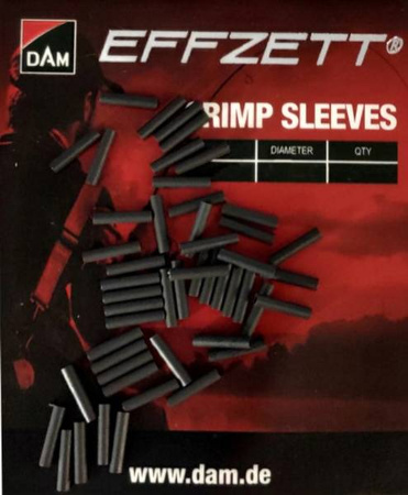 EFFZETT CRIMP SLEEVES #1 0.80MM / 50PCS DAM 56389