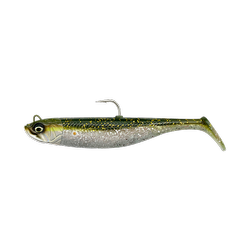 SAVAGE MINNOW 10CM 20G SINKING GREEN SILVER 2+1 Savage Gear (72426)