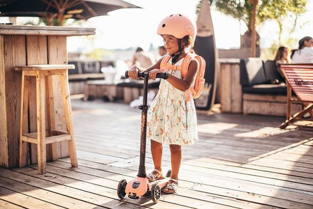 SCOOTANDRIDE Plecak na hulajnogę dla dzieci 1-5 lat Peach