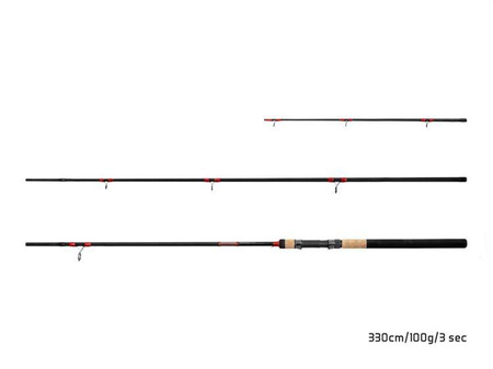 SZCZYTÓWKI, Zestaw szczytówek LEEDER Feeder 2szt 66cm UNI Delphin (101002532)