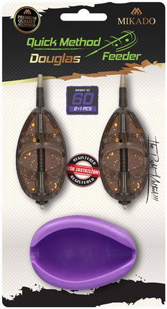 KOSZYCZEK METHOD FEEDER "DOUGLAS" Q.M.F. SYSTEM L 50 g - op.1szt MIKADO AMFN-QMF-1L-50