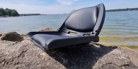 FOTEL OBROTOWY, SIEDZISKO SKŁADANY NA ŁÓDKĘ, PONTON - op.1szt. MIKADO IS15-TB050
