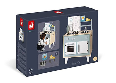 Kuchnia drewniana duża z akcesoriami Plume, Janod