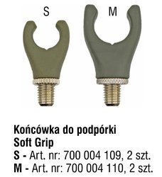 KOŃCÓWKA PODPÓRKI SOFT GRIP ROZMIAR S OP.2SZT. KONGER 700004109
