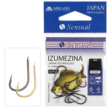 HACZYKI KARPIOWE SENSUAL - IZUMEZINA Nr 8 BN - torebka 10szt. MIKADO HS10007-8B
