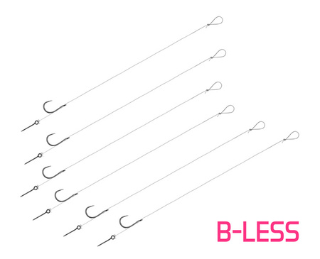 Przypon Delphin FLR Sting / 6szt 12cm / 0,25mm / BARB #6 / Sting 7mm Delphin (101003770)