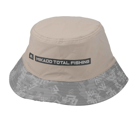 CZAPKA BUCKET HAT - DWUSTRONNA Z FILTREM UPF - SZARA - 1szt. MIKADO UM-UPF2026