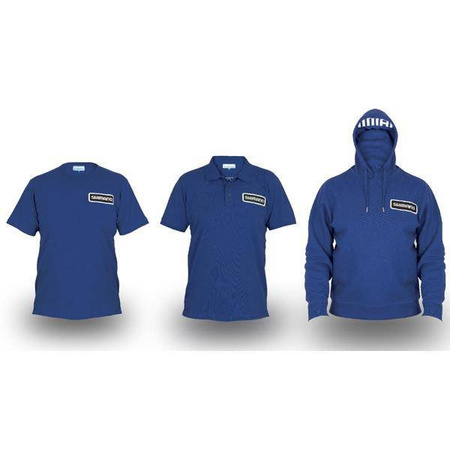 Zestaw odzieży Bluza,T-Shirt Polo Rozmiar S Niebieski Shimano (SHPACKRB01S)