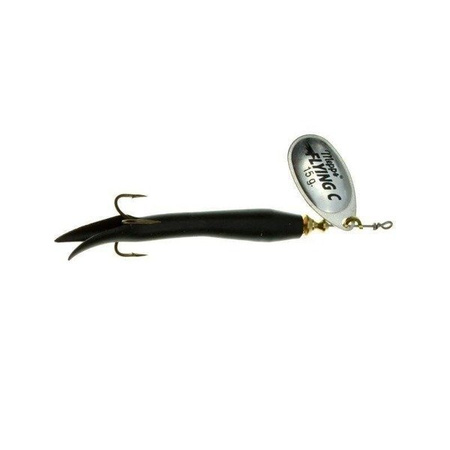Mepps AGLIA FLYING srebrna / czarna 10g