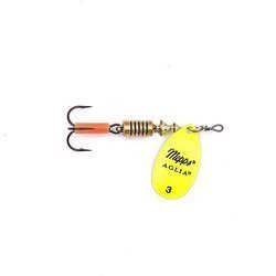 BŁYSTKA OBROTOWA Mepps AGLIA FLUO seledynowa nr 2