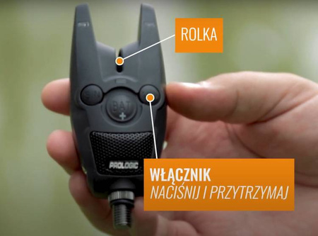 Zestaw Sygnalizatorów Prologic BAT+ Bite Alarm Blue Set 3+1 (57079)