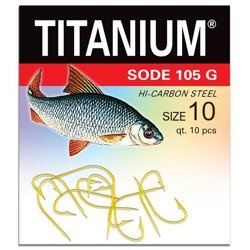 Haczyk Titanium SODE (10 szt.), rozm. 10 Robinson 02-P-105G-10